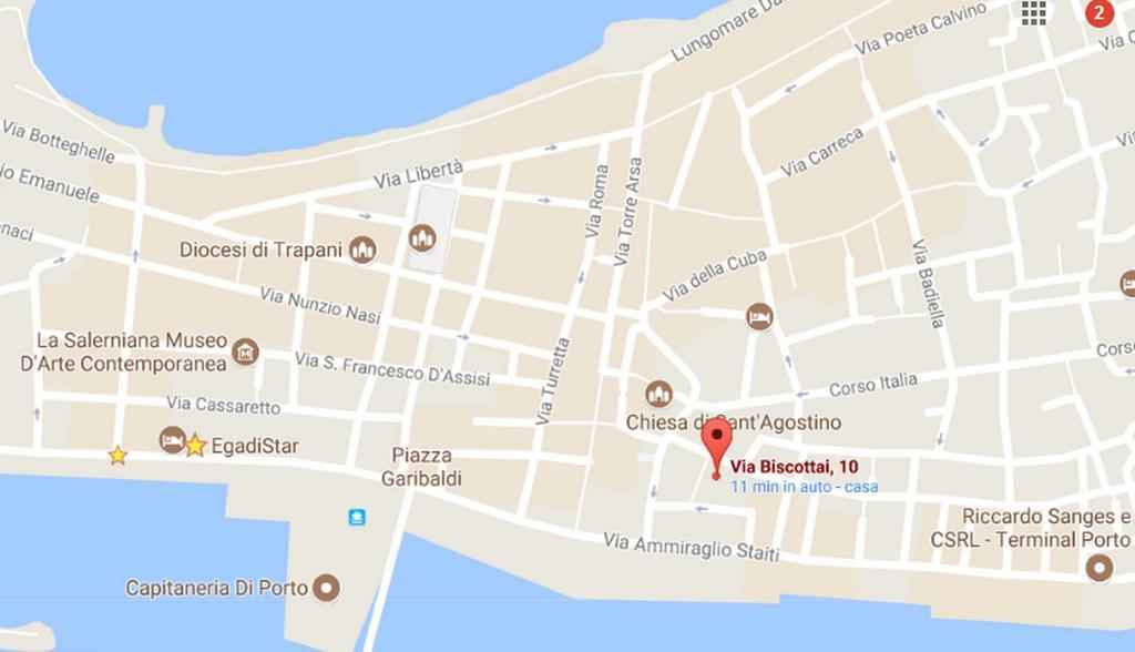 Trapani Egadistar Apartments Zewnętrze zdjęcie